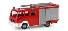  HERPA-  MAN LE2000 LF10/6 požární auto 1/87