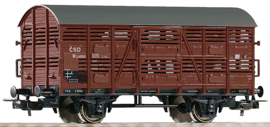 H0 Vůz na přepravu zvířat M, ČSD, Ep.III  PIKO 58901