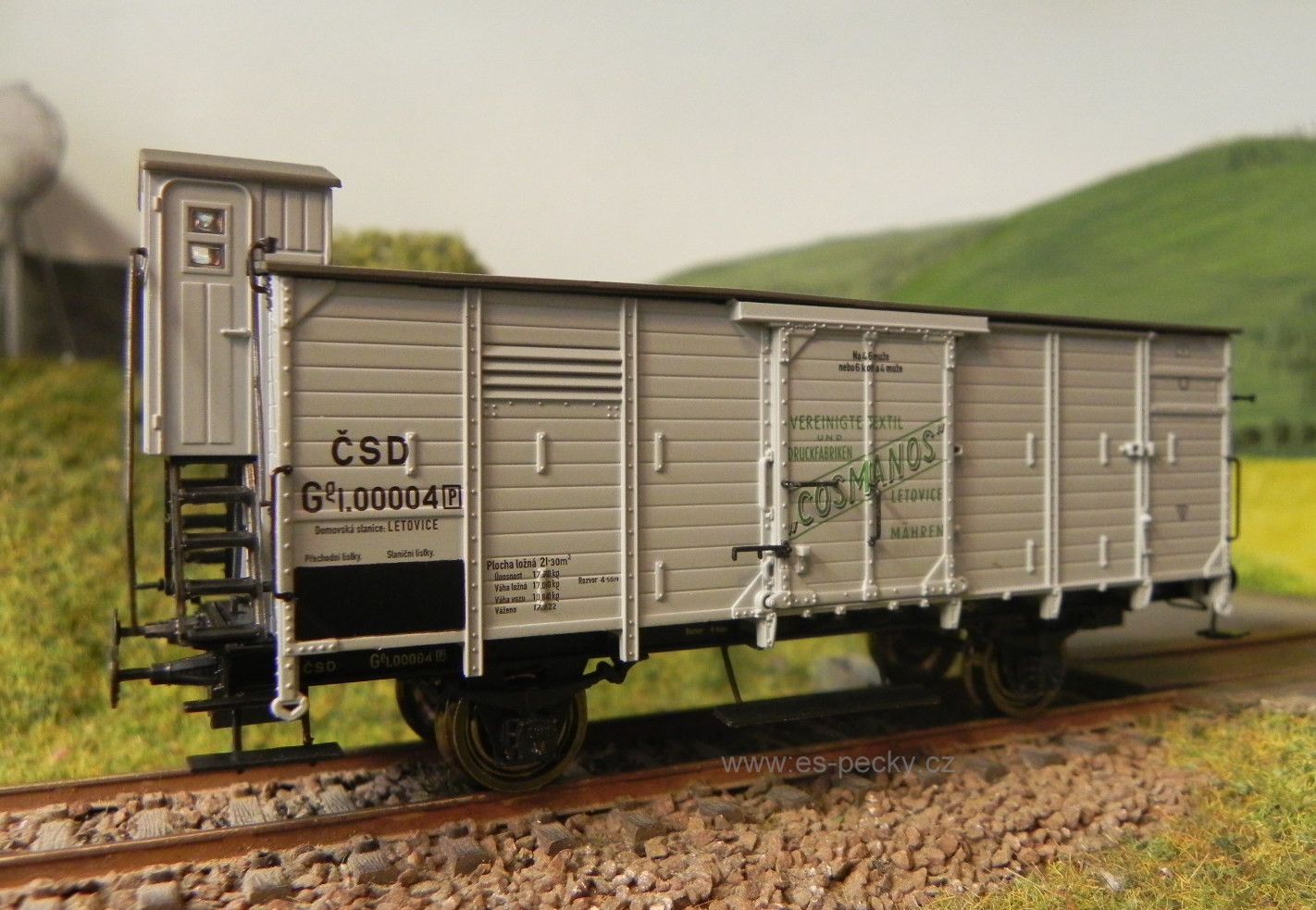 BRAWA 49092 Nákladní vůz ČSD Gg 1.0004