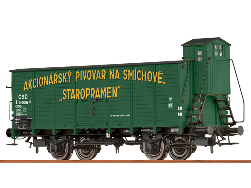 Brawa 49734 Staropramen ČSD III.epocha (HO)