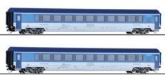 01780 Tillig TT Bahn - Souprava dvou rychlíkových vozů „Railjet“