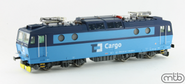 MTB Model Elektrická lokomotiva řady 163  v nátěru Cargo (HO)