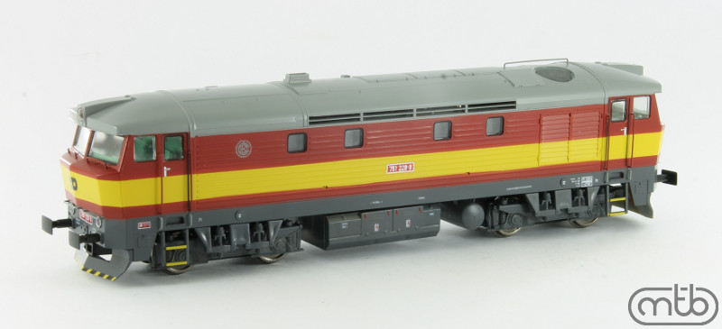 MTB Model lokomotiva bardotka řady 749/751 (ex. T478.1) HO