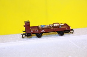 Plošinový vagón  s nákladem Tillig TT Bahn