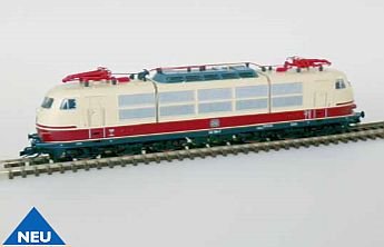 32508 Kuehn - Elektrická lokomotiva řady 103 béžová/červená