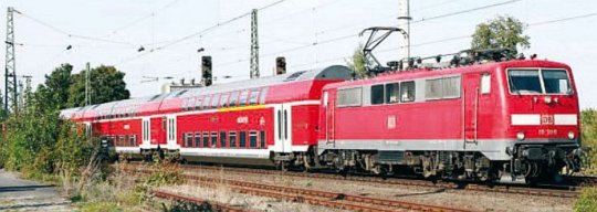 33124 Kuehn - Elektrická lokomotiva řady 111 červená