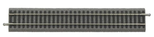 55406 PIKO - Rovná kolej s betonovým podložím pro napájecí klip 231 mm