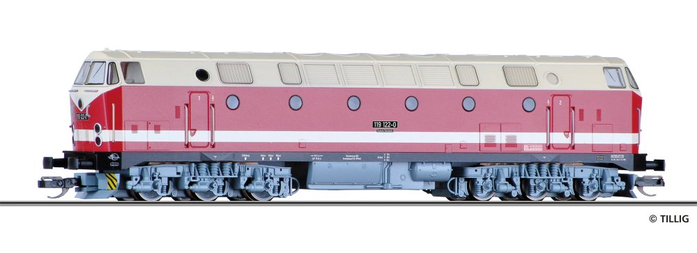 02794 Tillig TT Bahn - Dieselová lokomotiva BR 119