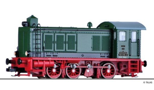 04642 Tillig TT Bahn - Dieselová lokomotiva BR 103