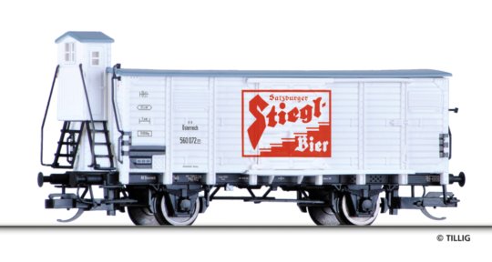 17382 Tillig TT Bahn - Pivní vůz „Salzburger Stiegl-Bier“