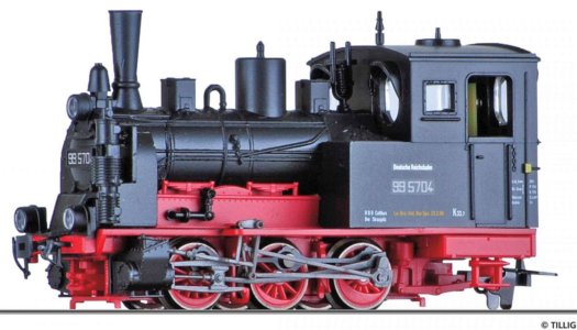 02914 Tillig H0 Bahn - Parní lokomotiva BR 99 5704