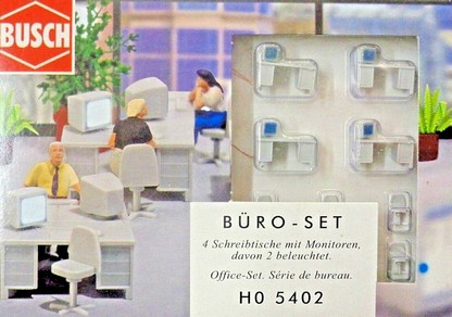 Busch 5402 Kancelářský set (HO)
