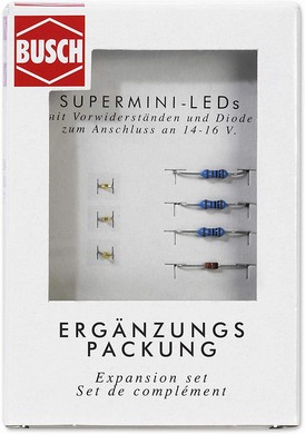 BUSCH 5981 dioda osvětlení postav a další