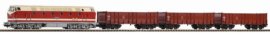57138 PIKO - Souprava pro začátečníky, nákladní vlak s dieselovou lokomotivou řady 119 + 3 vozy, kol