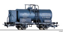 76786 Tillig H0 Bahn - Cisternový vůz s brzdařskou budkou R "Americká petrolejářská společnost v ČSR