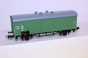 Model uzavřeného nákladního vagónu ČSD Roco (HO)