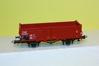 Model otevřeného nákladního vagónu ČSD Roco (HO)