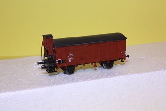 Uzavřený nákladní vůz s bukou ČSD TT