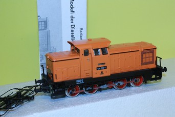 Model dieselové lokomotivy BR 106/ČSD nové provedení (HO)