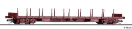 18135 Tillig TT Bahn - Plošinový vůz s klanicemi Rs