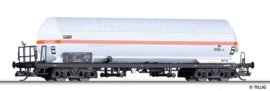 15044 Tillig TT Bahn - Cisternový vůz na přepravu plynu „SOGEFA Waggonvermietung GmbH“