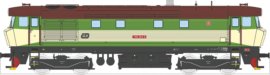 33418 Kuehn - Dieselová lokomotiva řady 749 (ex.T478.1), zeleno/krémový