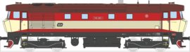 33422 Kuehn - Dieselová lokomotiva řady 749 (ex.T478.1), červeno/krémový
