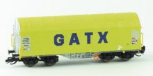 51138 Kuehn - Vůz s posuvnou plachtou Shimmns"GATX", 2 ks