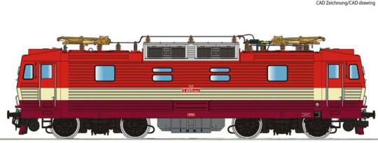 71238 Roco - Elektrická lokomotiva S499.2002 CSD HO