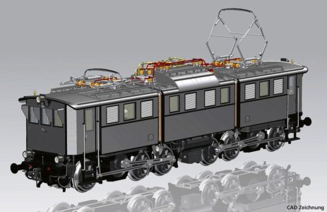 51547 PIKO - Elektrická lokomotiva BR E 91
