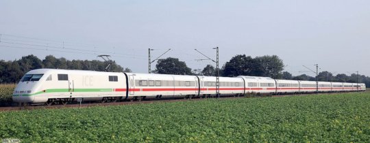 01052 Tillig TT Bahn - Souprava ICE 1 „Redesign“, (1x jídelní, 1x 2.třída a 1x 1.třída), I.díl
