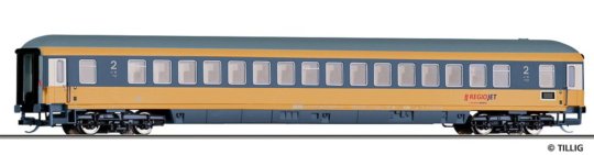 16522 Tillig TT Bahn - Rychlíkový vůz 2.třídy Bmpvz RegioJet