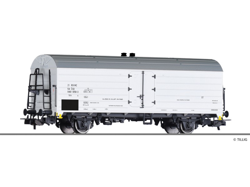 Tillig 76808 chladírenský vůz Ics ČSD (HO)