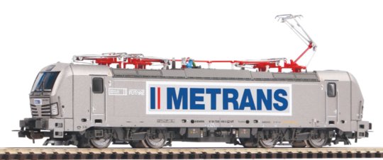 21606 PIKO - Elektrická lokomotiva Vectron "Metrans", DCC PluX22 se zvukem