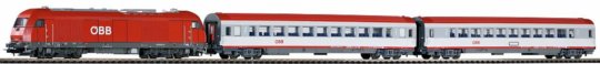 9017 PIKO - PIKO SmartControl® ligh Digitální set s dieselovou lokomotivou Herkules a 2 rychlíkovými