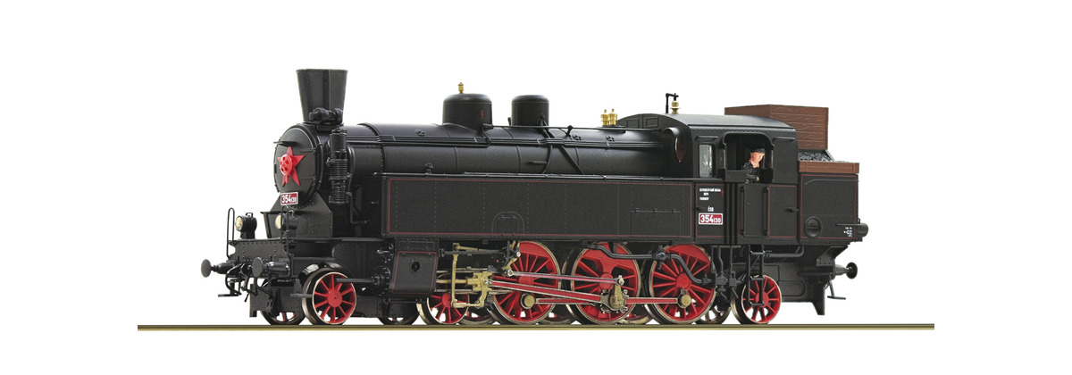 70079 Roco  - Parní lokomotiva řady 354.1 ČSD (HO)