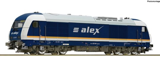 70944 Roco - Dieselová lokomotiva BR 223 "ALEX", DCC se zvukem