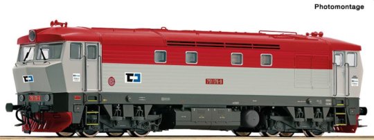 70927 Roco - Dieselová lokomotiva řady 751, DCC se zvukem