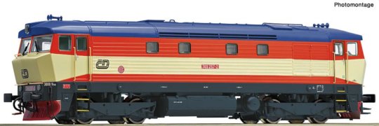 7310008 Roco - Dieselová lokomotiva řady 749 257, DCC se zvukem