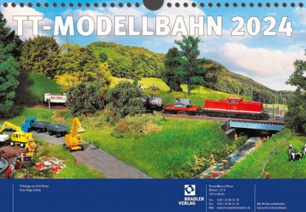 09695 Tillig TT Bahn - TT - Kalendář 2024