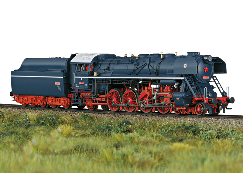 Parní lokomotiva 498 CSD se zvukem (HO)