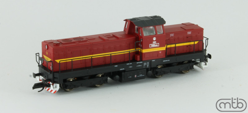 Dieslová lokomotiva CSD T466.0099 TT