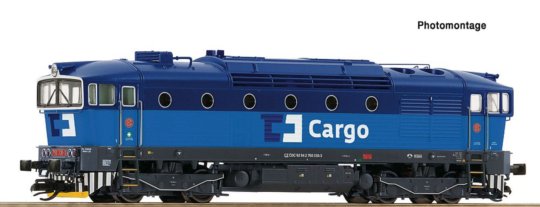 7380006 Roco - Dieselová lokomotiva 750 ČD Cargo TT