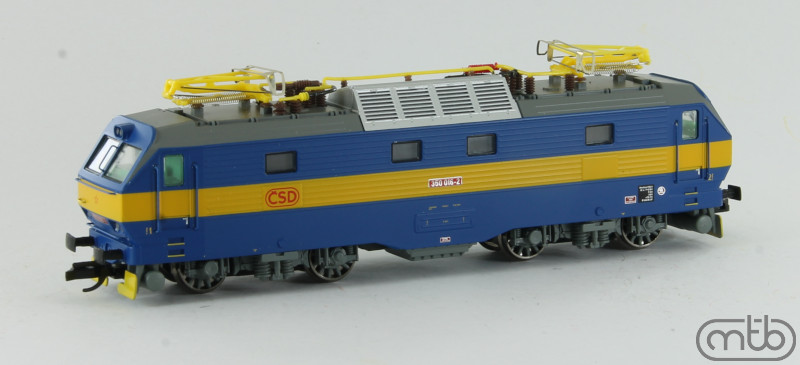 Exklusivní MTB Model Elektrická lokomotiva ČSD 350 016 TT