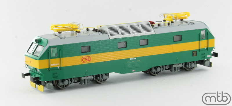 MTB Model Elektrická lokomotiva ,,Banán" ČSD E499 2014 (HO)