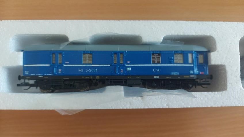 Limit edice služební vůz ČSD Tillig TT