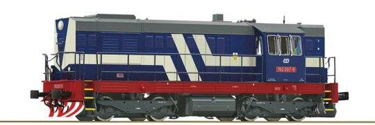7310063 Roco - Dieselová lokomotiva řady 742 007-8, DCC se zvukem