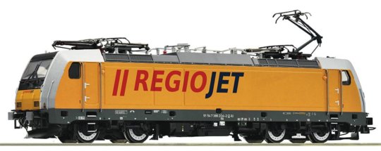 7510102 Roco - Elektrická lokomotiva řady 386 204-2 "REGIOJET", DCC se zvukem