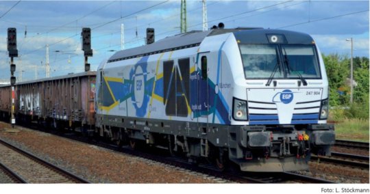 04855 Tillig TT Bahn - Dieselová lokomotiva BR 247 904 - Vectron