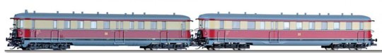 02857 Tillig TT Bahn - Motorový vůz VT 137 s řídícím vozem VS 14